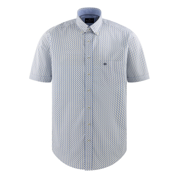 516671 Camisa estampada regular fit