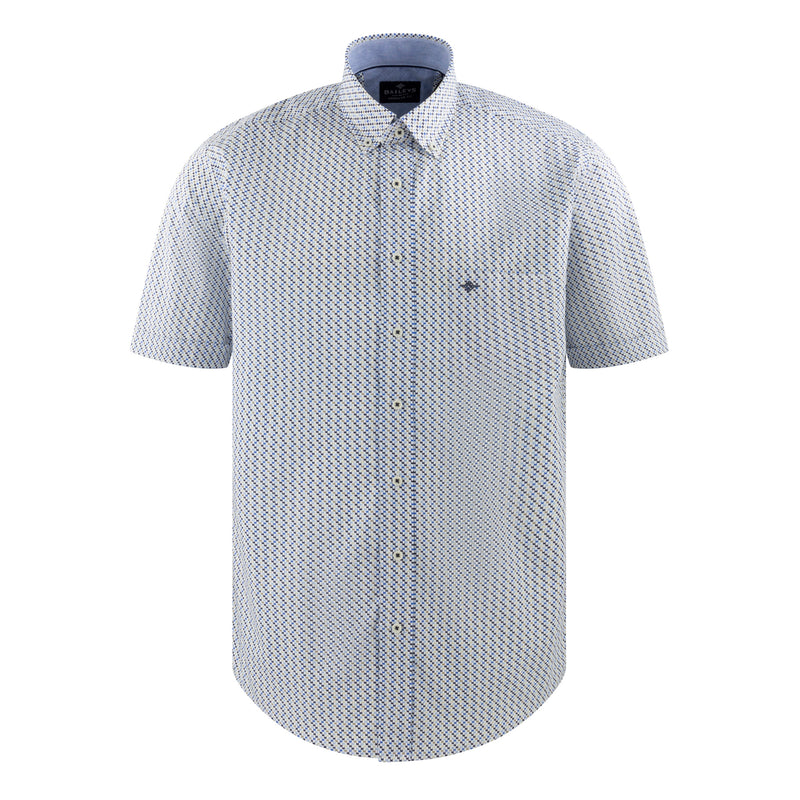 516671 Camisa estampada regular fit