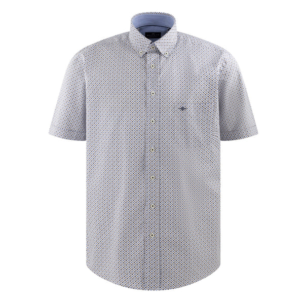 516675 Camisa estampada regular fit