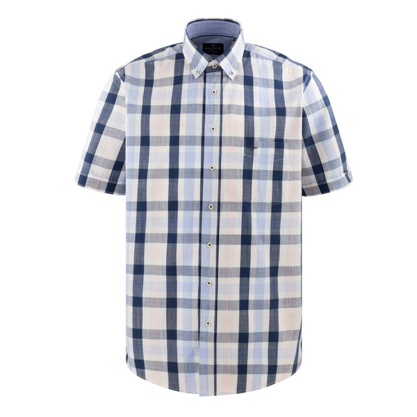 516680 Camisa estampada regular fit