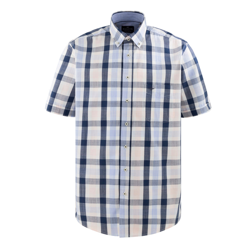 516680 Camisa estampada regular fit