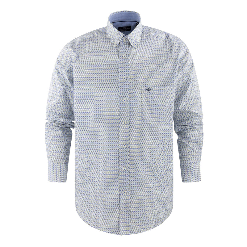 517671 Camisa estampada regular fit