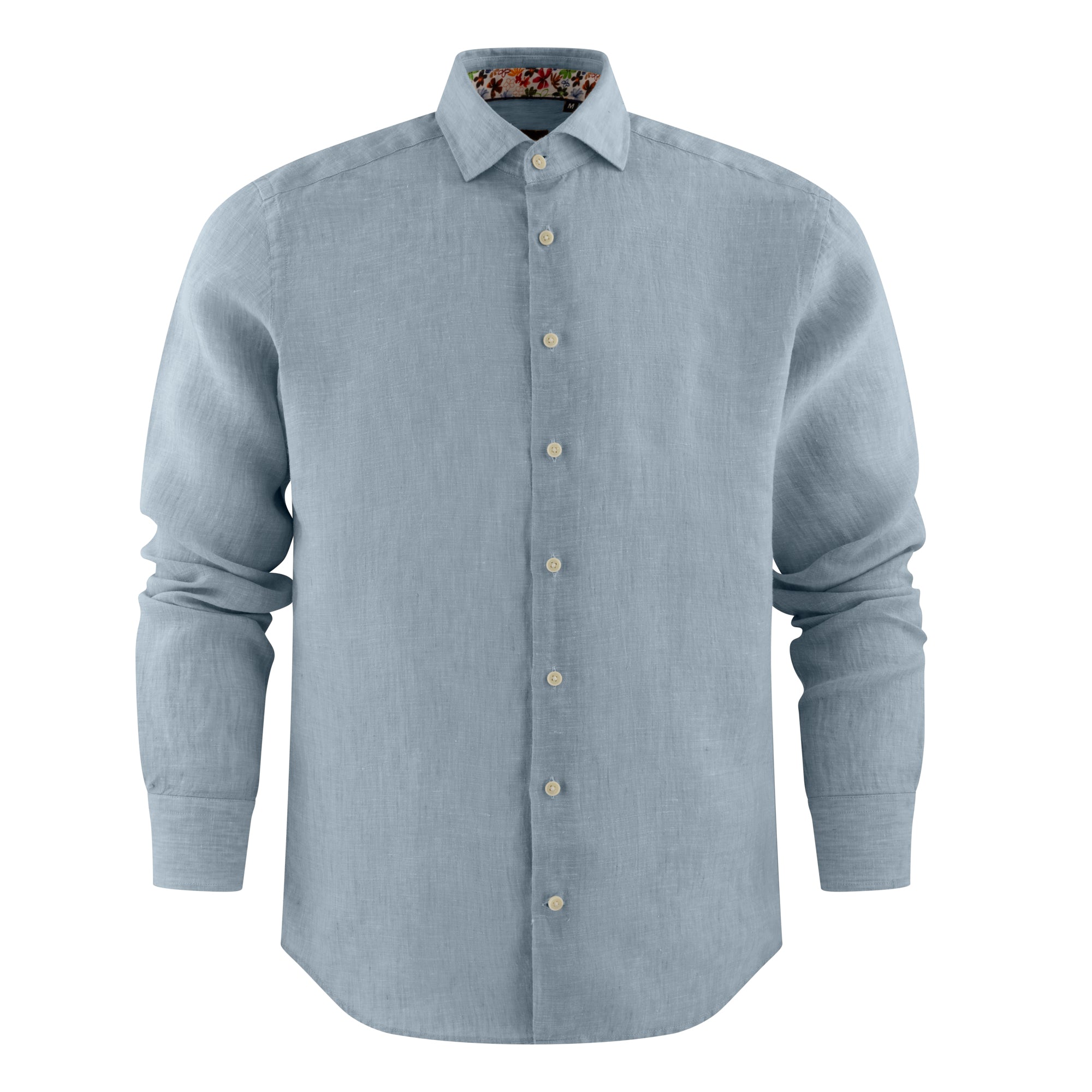 517800 Camisa de lino corte slim