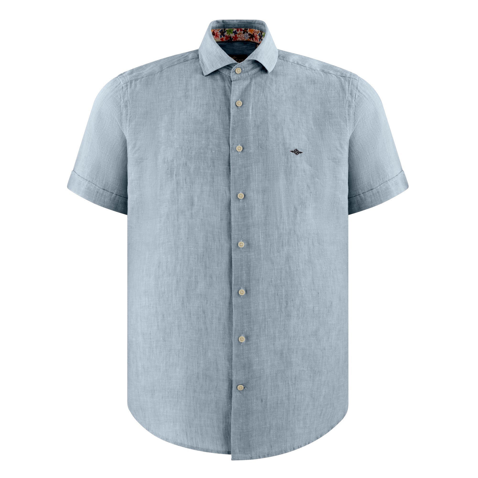 516800 Camisa de lino corte slim