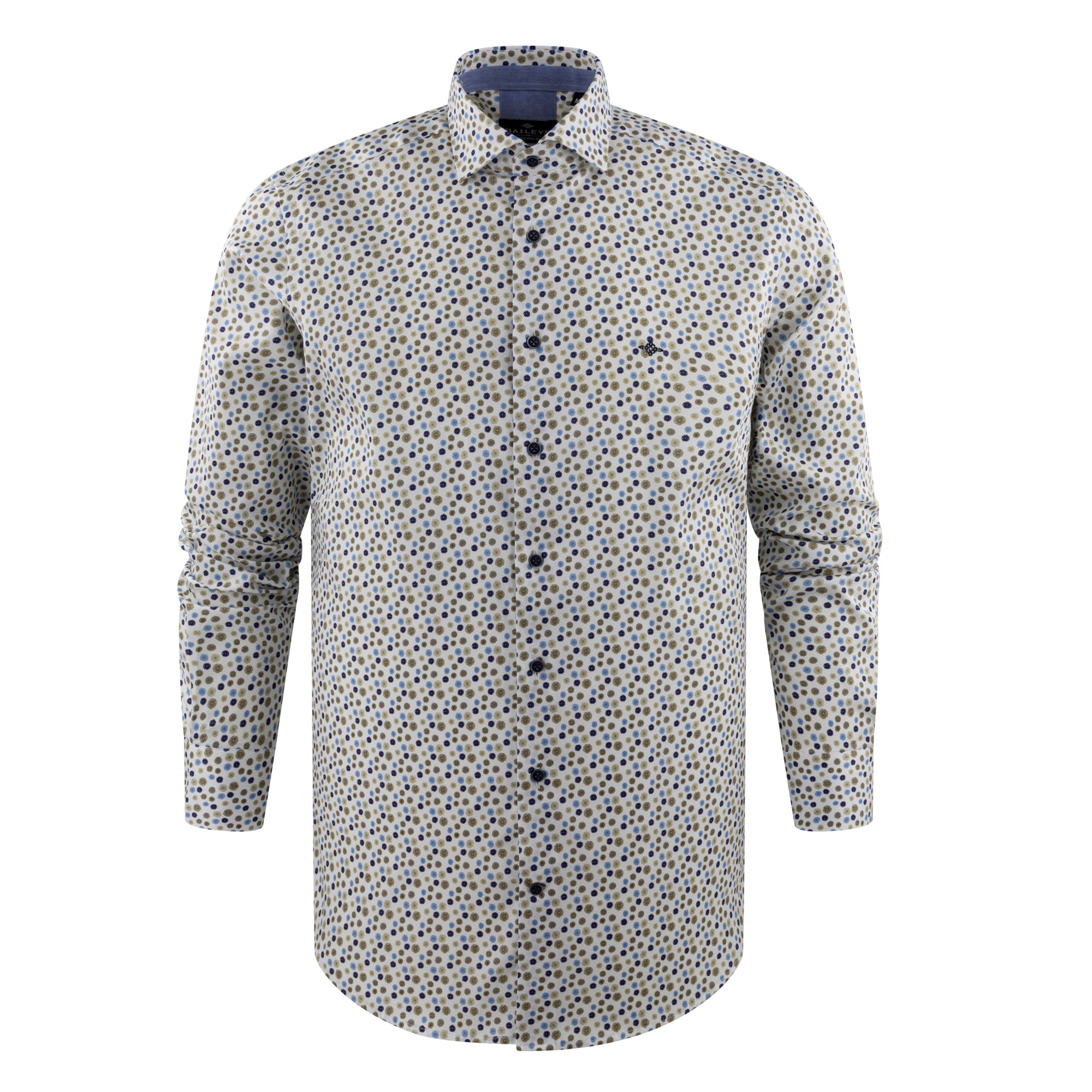 Camisa estampada slim fit 517822