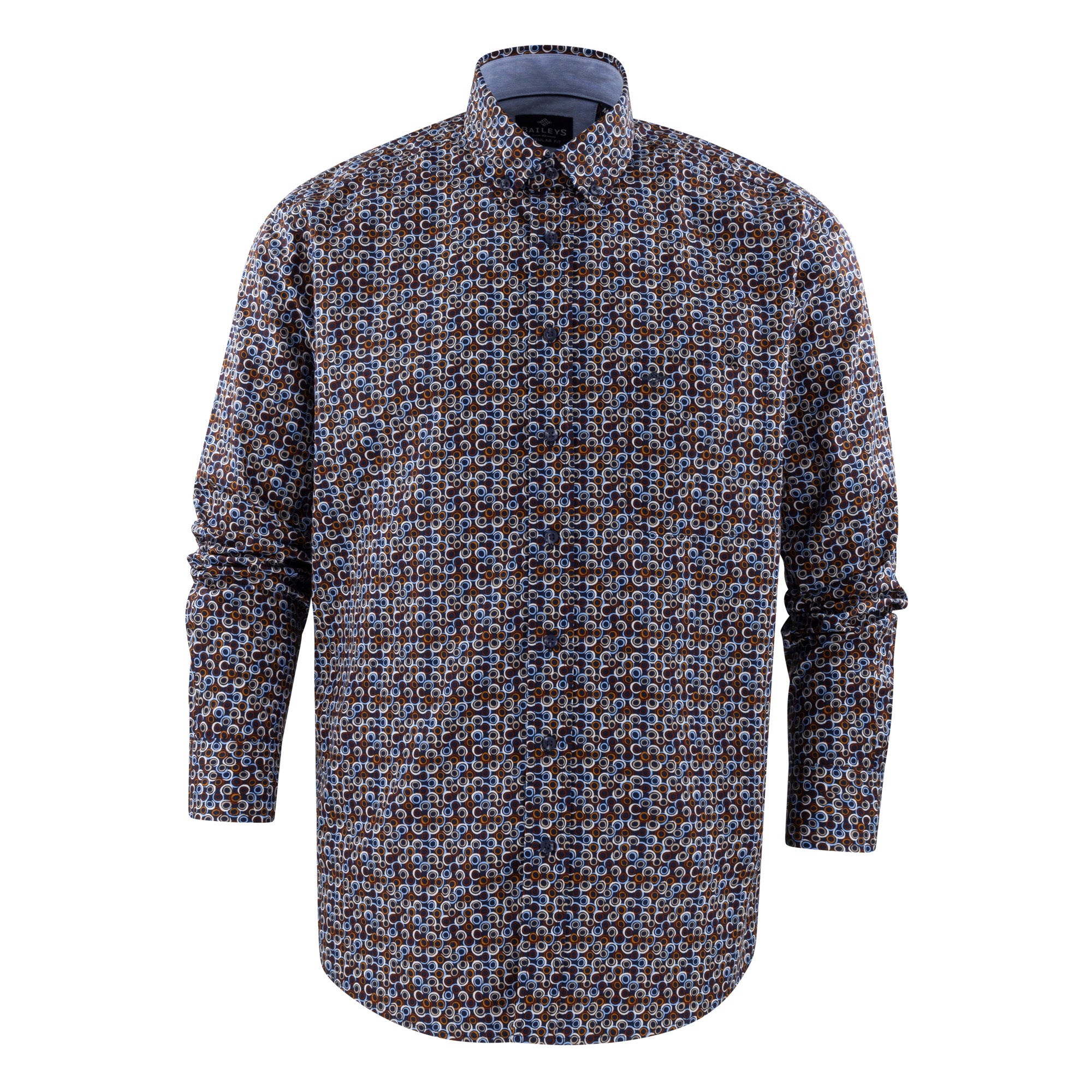 Camisa estampada regular fit 427699