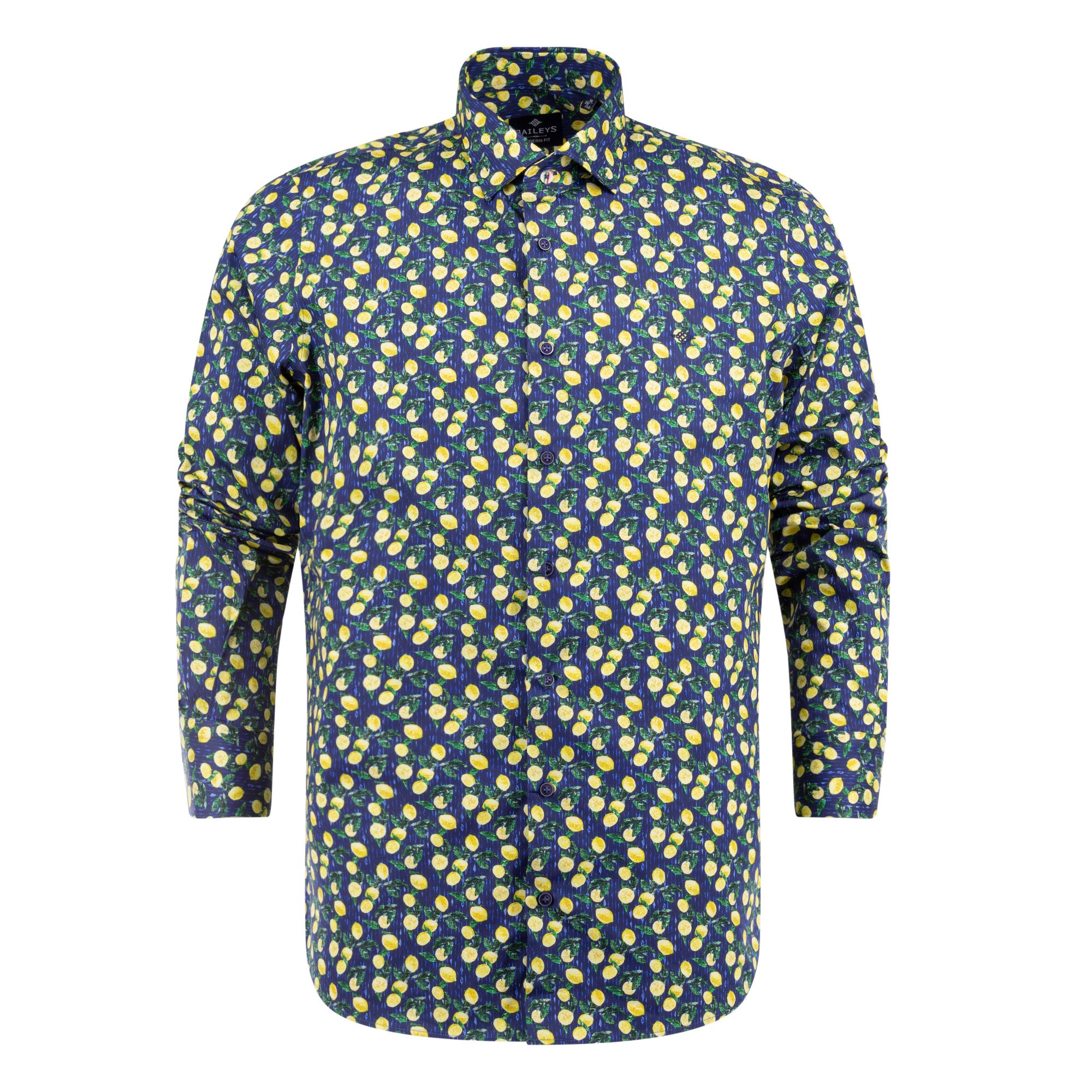 Camisa estampada slim fit 317855