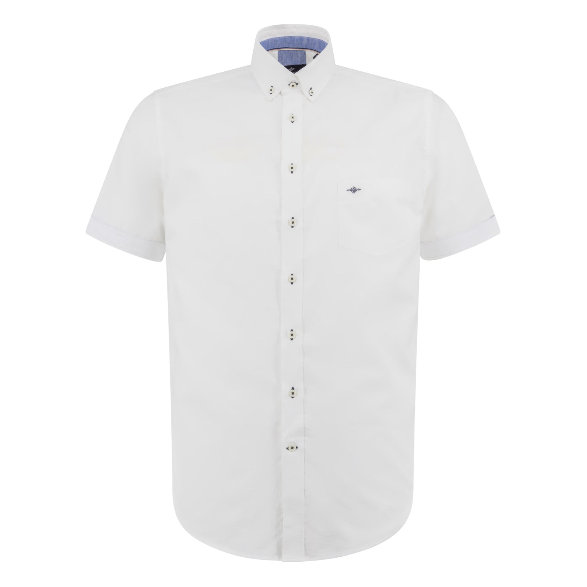 Camisa lisa manga corta 316005