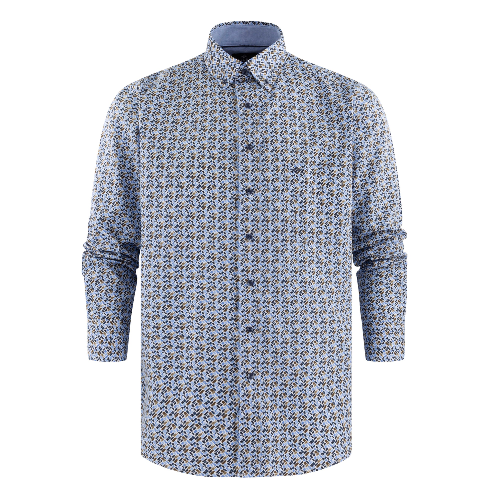 527687 Camisa manga larga regular fit