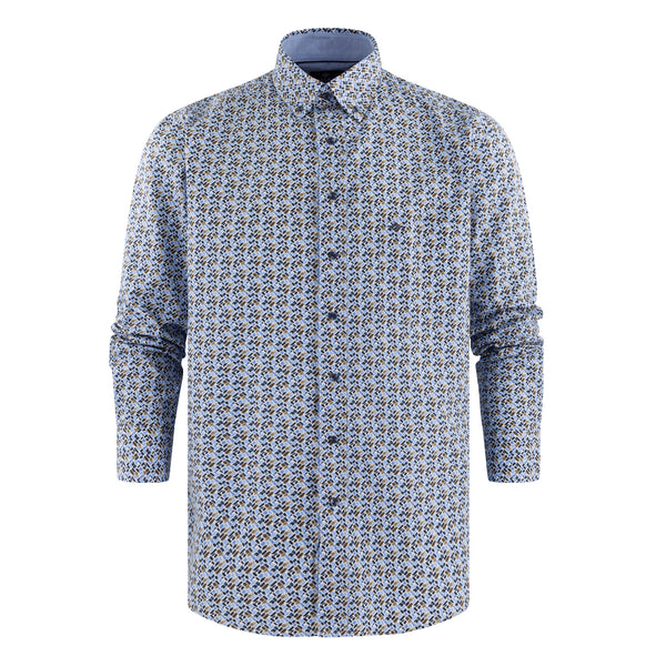 527687 Camisa manga larga regular fit