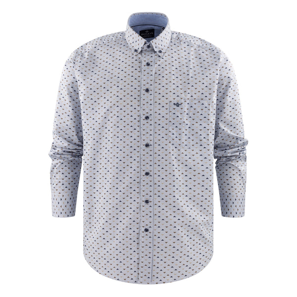 Camisa estampada regular fit 427696