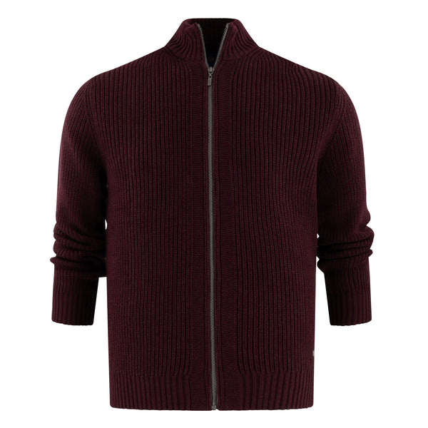 522018 Cárdigan con cremallera