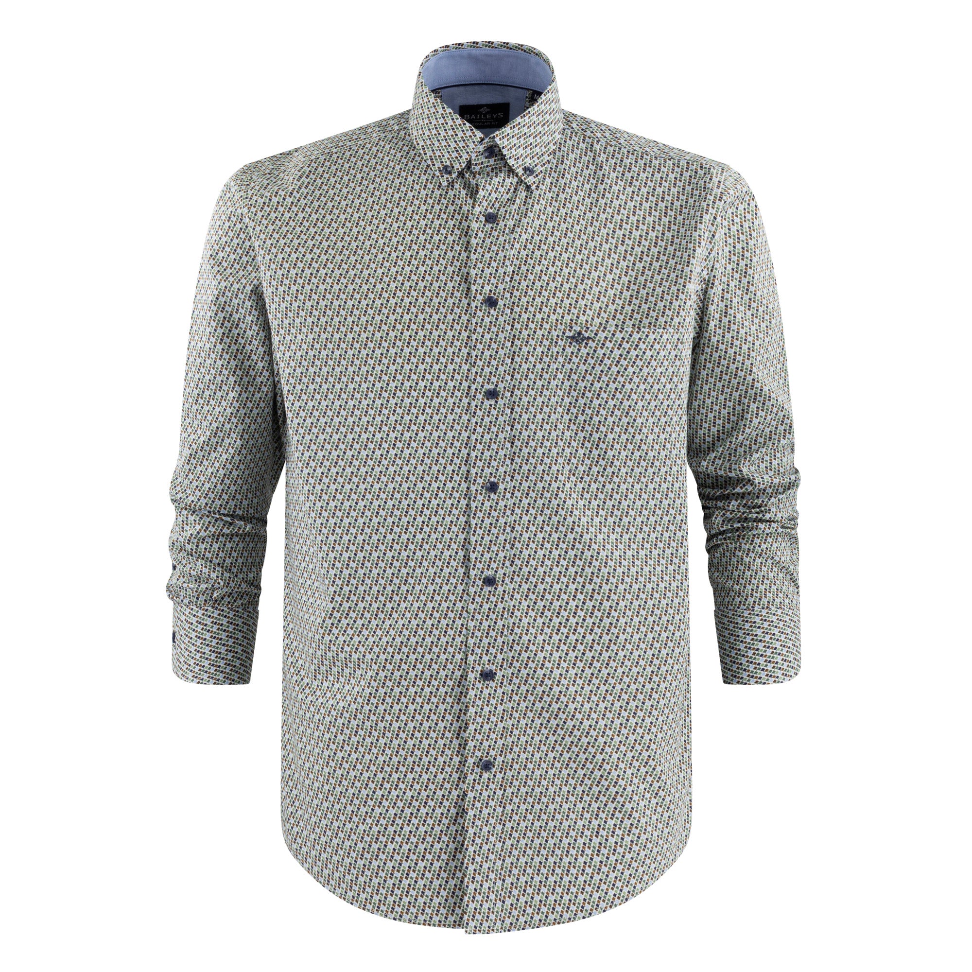 527692 Camisa manga larga regular fit