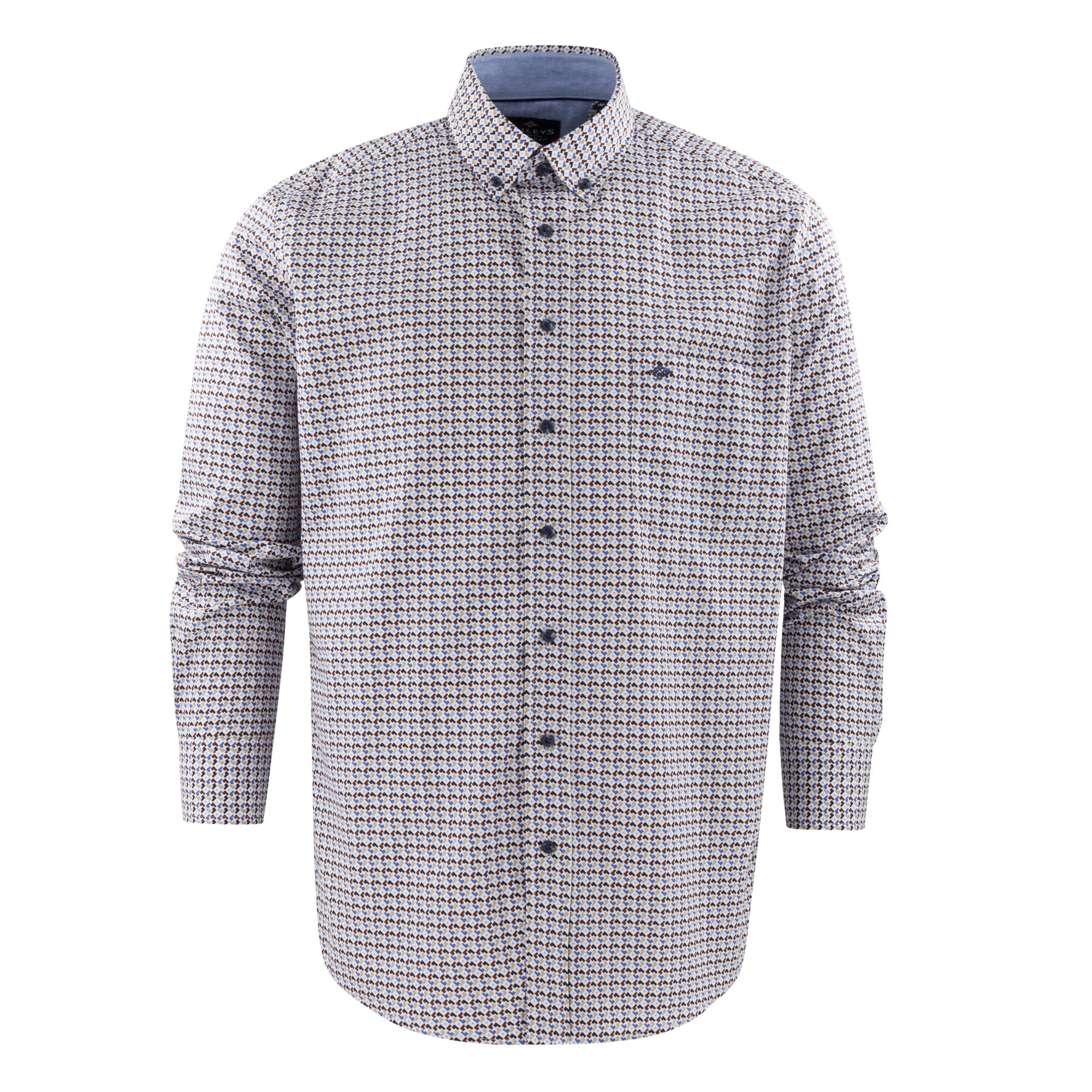 Camisa estampada regular fit 427683