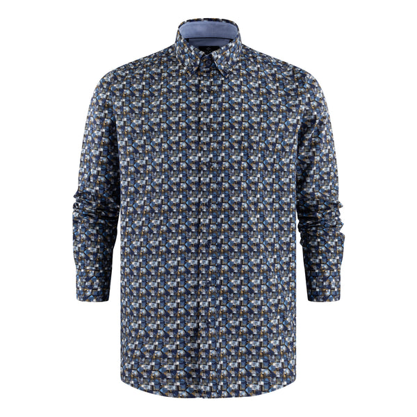 527683 Camisa manga larga regular fit