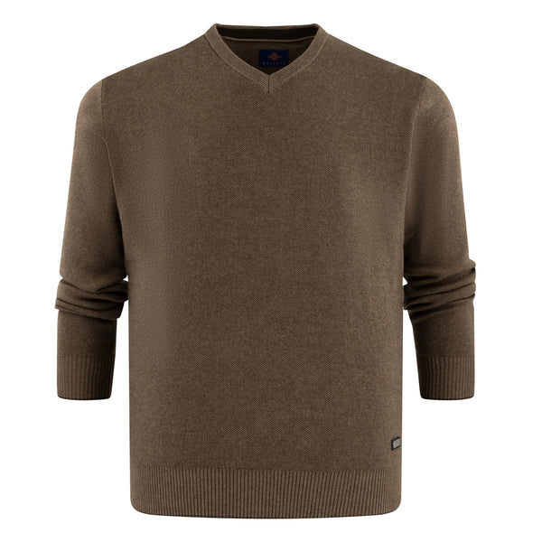 528109 Jersey cuello de pico