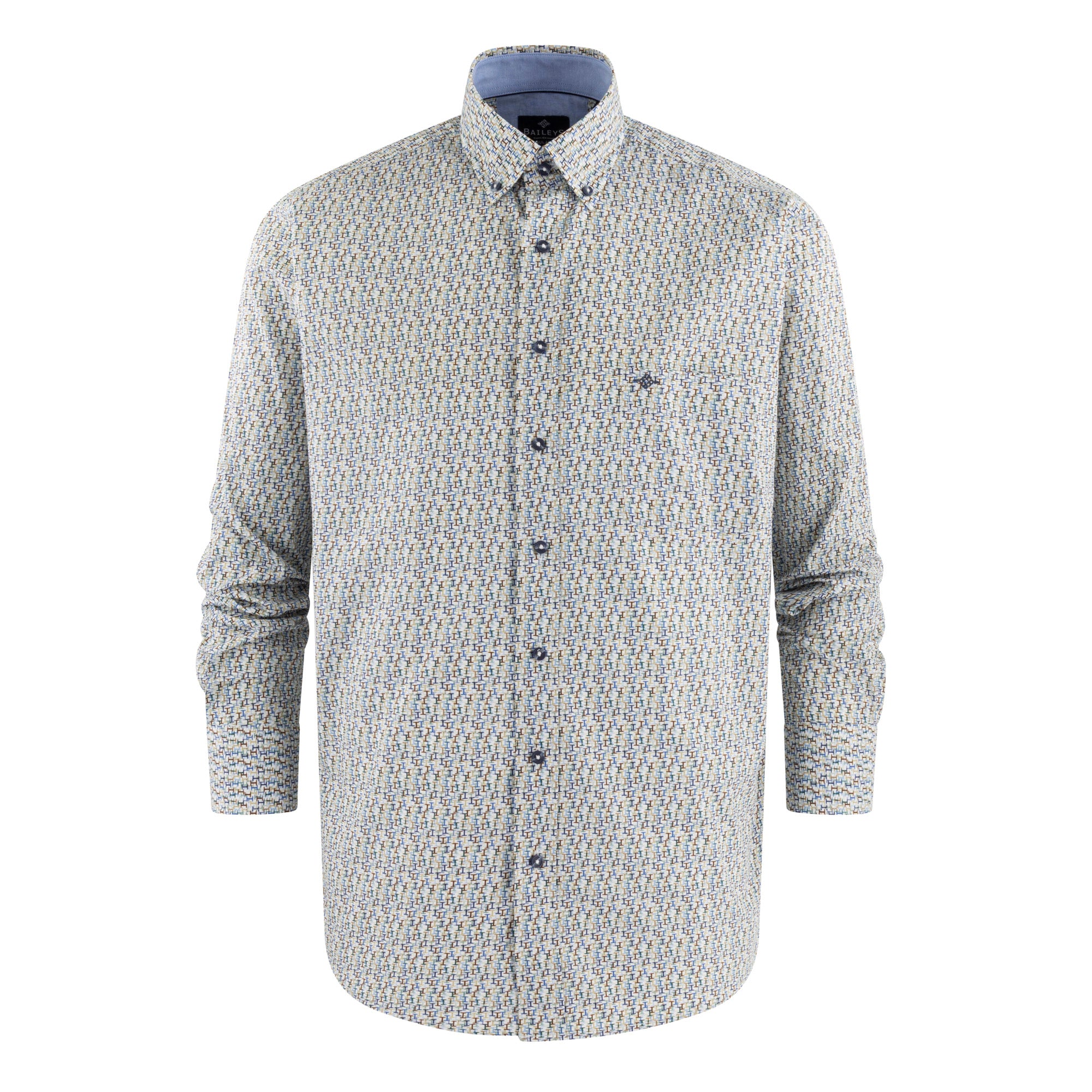 527693 Camisa manga larga regular fit