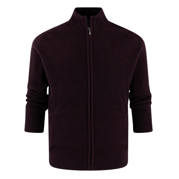 522024 Cárdigan con cremallera