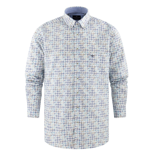 517673 Camisa estampada regular fit