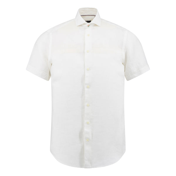 Slim Fit Linen Shirt 316802