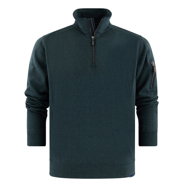 523135 Sweater con cremallera