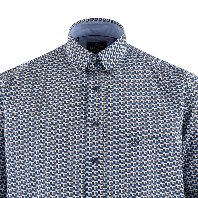 527690 Camisa manga larga regular fit