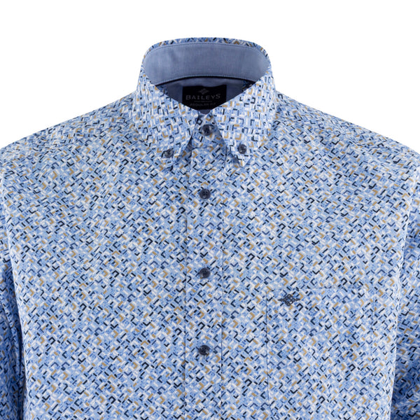 527685 Camisa manga larga regular fit