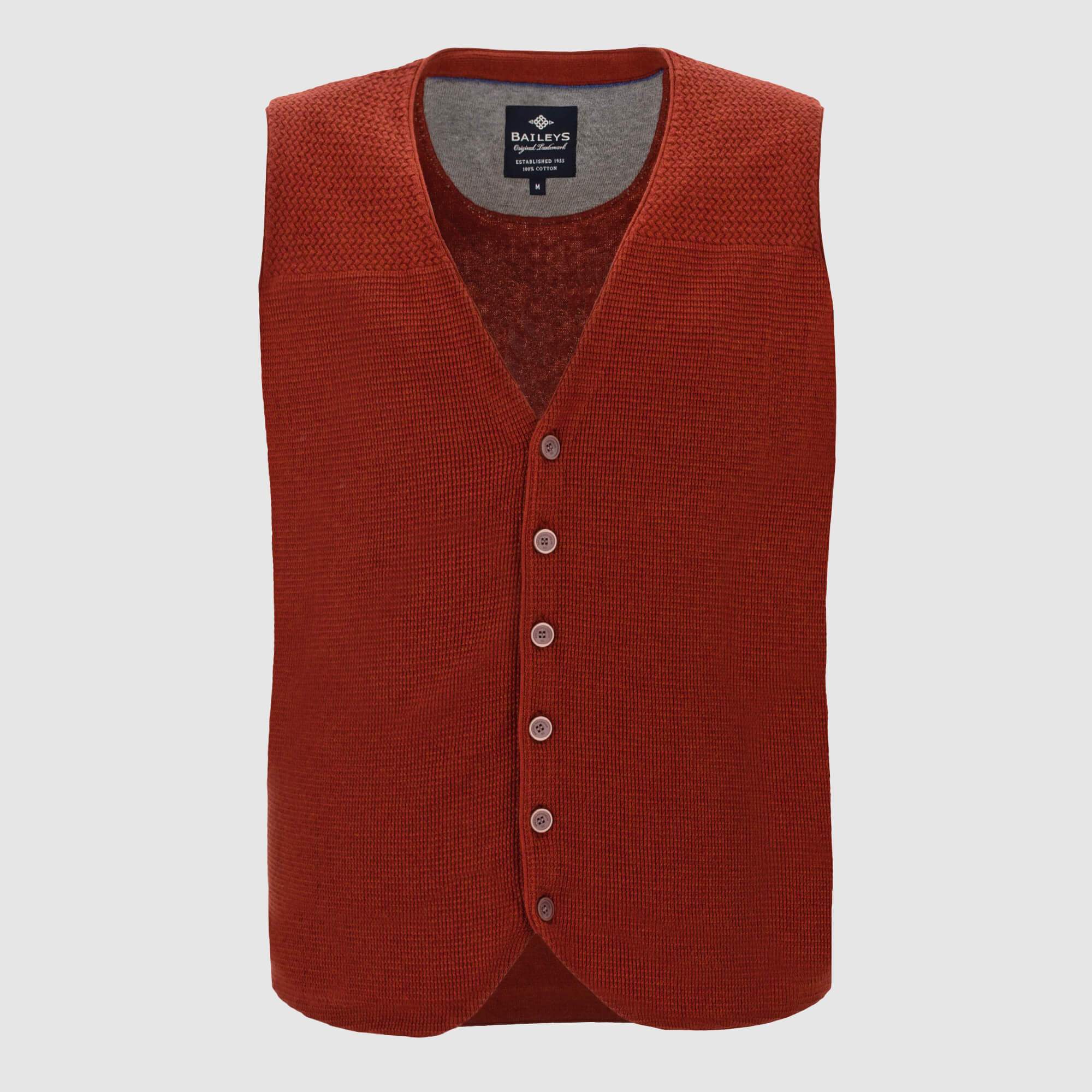V-neck waistcoat with buttons 928085