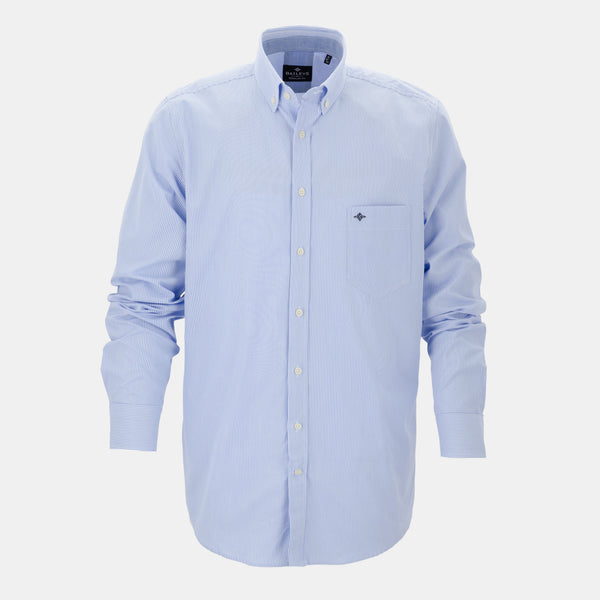 Regular fit micro-checked shirt 227010