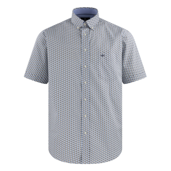 Printed Short-Sleeve Shirt 616678
