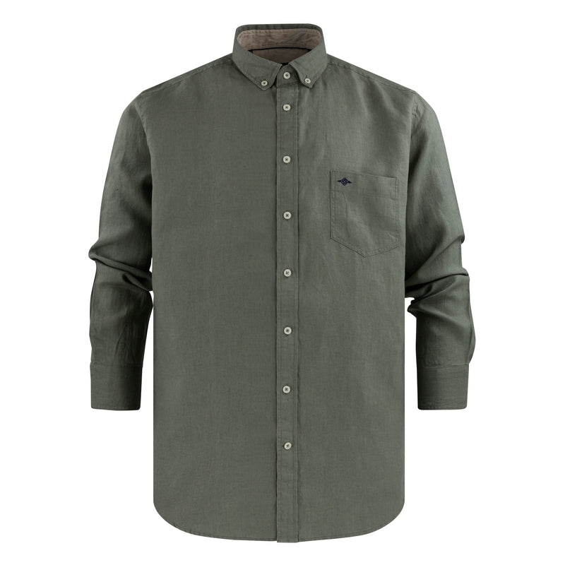 Ivy Long Sleeve Linen Shirt 617009