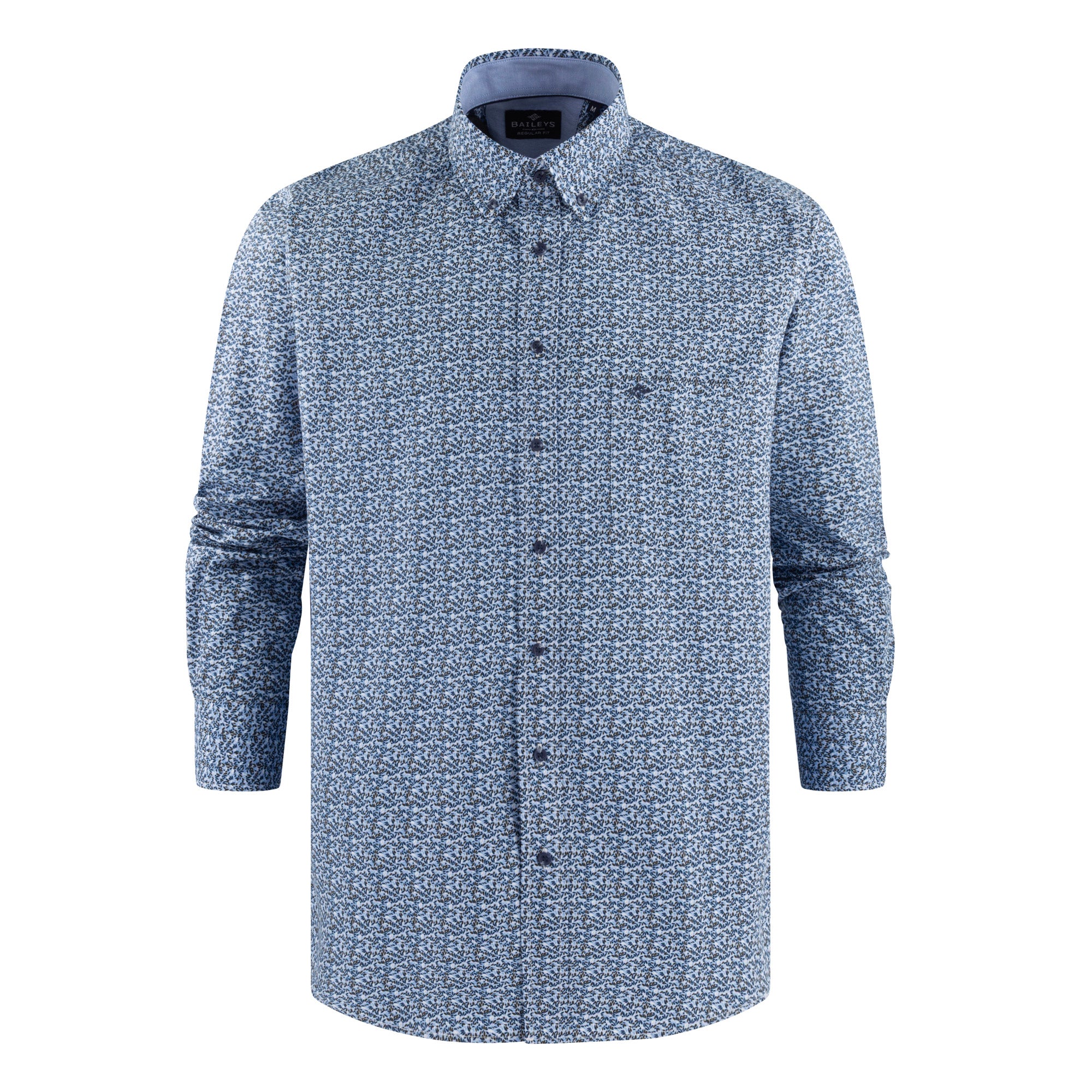 527689 Camisa manga larga regular fit