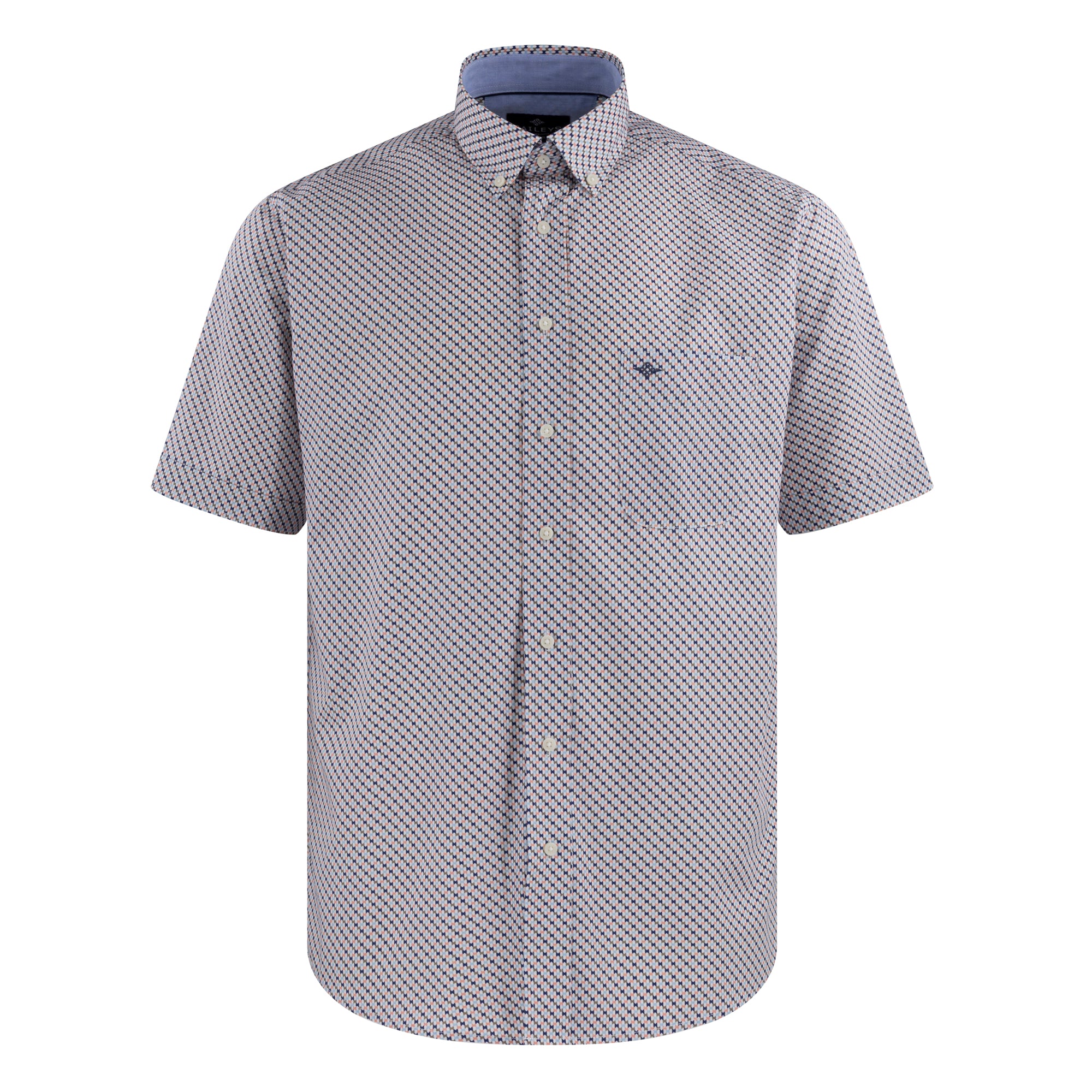 Printed Short-Sleeve Shirt 616673