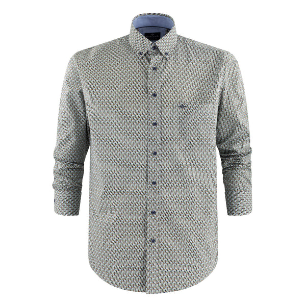 527692 Camisa manga larga regular fit