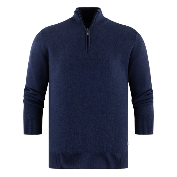 528409 Jersey media cremallera