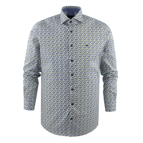 Camisa estampada slim fit 517822
