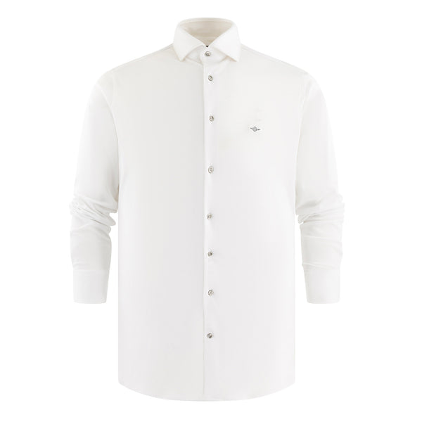 527878 Camisa lisa slim fit