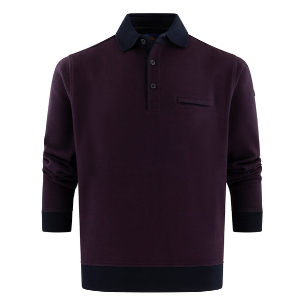 523059 Sweater jaspeado