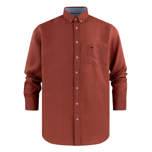 Ivy Long Sleeve Linen Shirt 617009