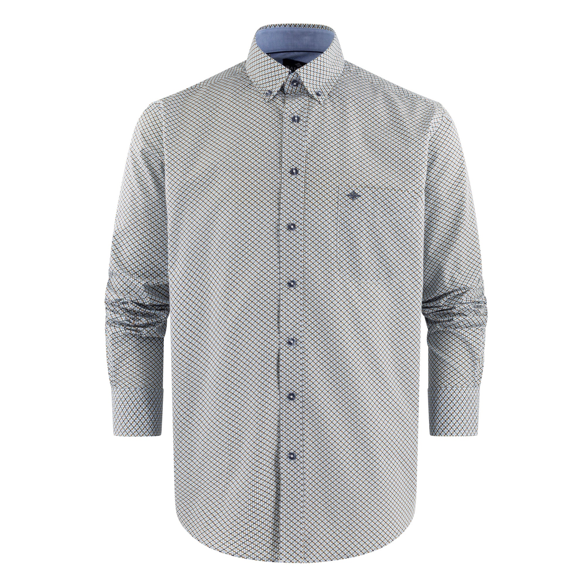 527691 Camisa manga larga regular fit