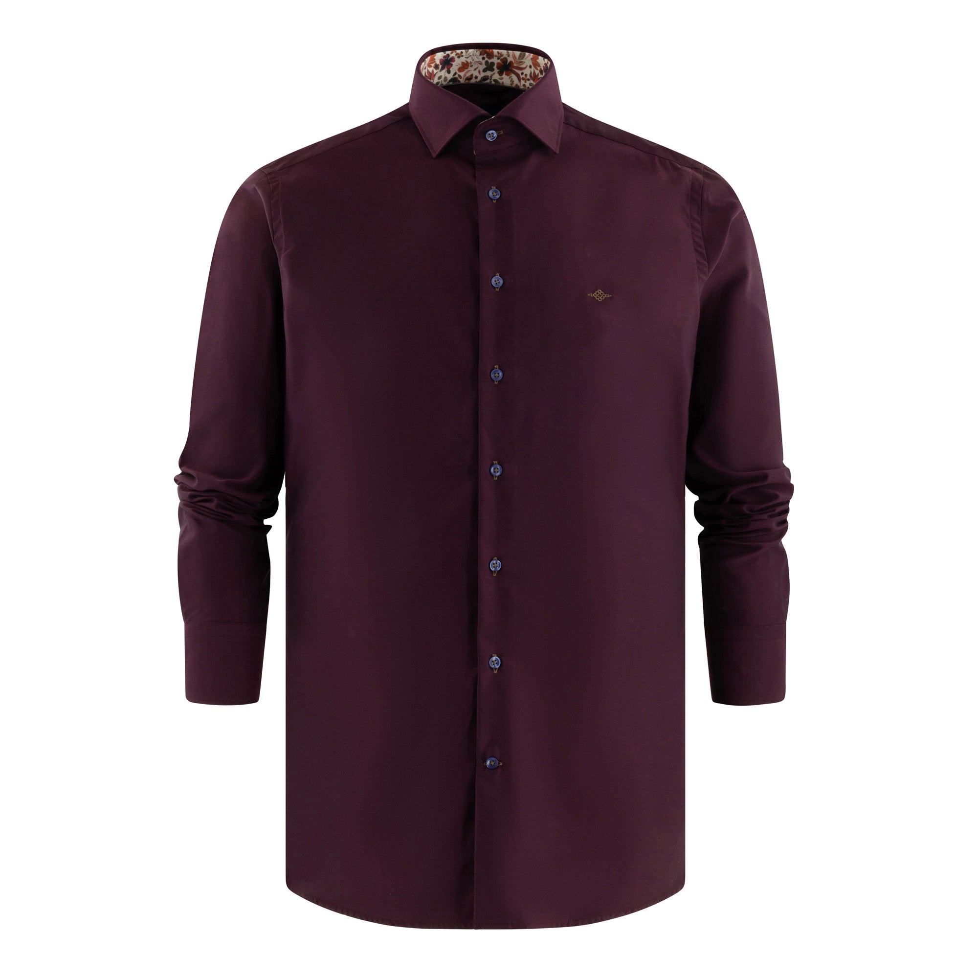 527877 Camisa lisa slim fit