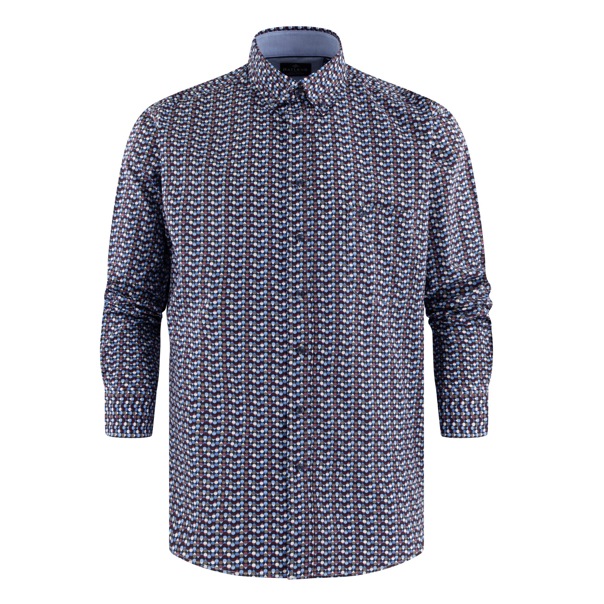 527676 Camisa manga larga regular fit