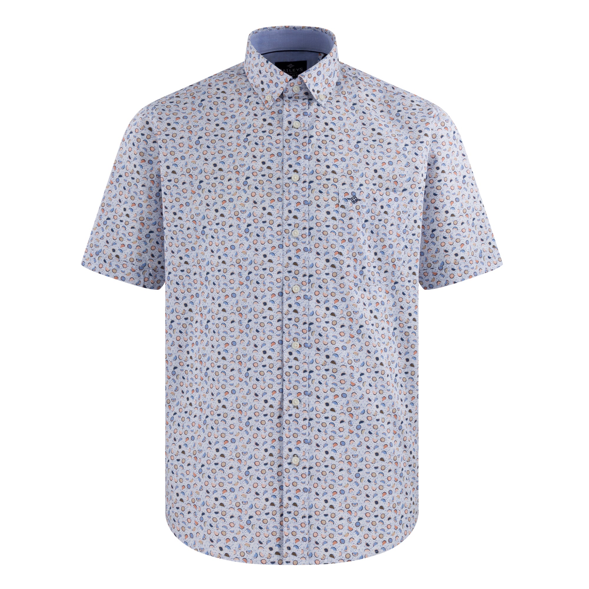 Printed Short-Sleeve Shirt 616682