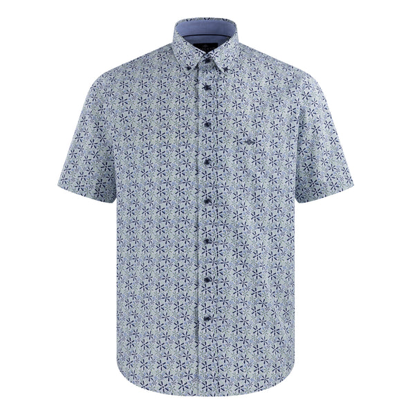 Printed Short-Sleeve Shirt 616676