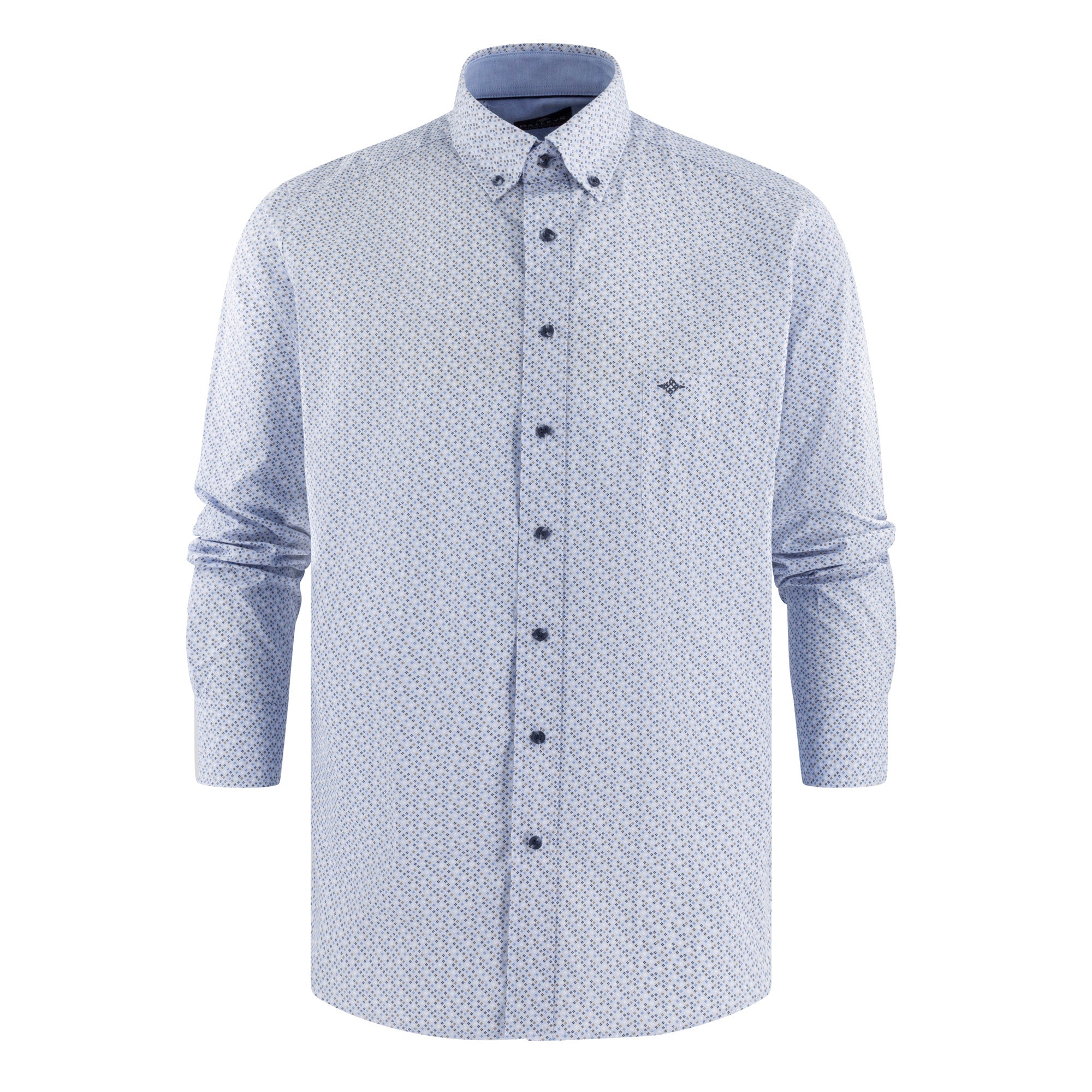 527686 Camisa manga larga regular fit